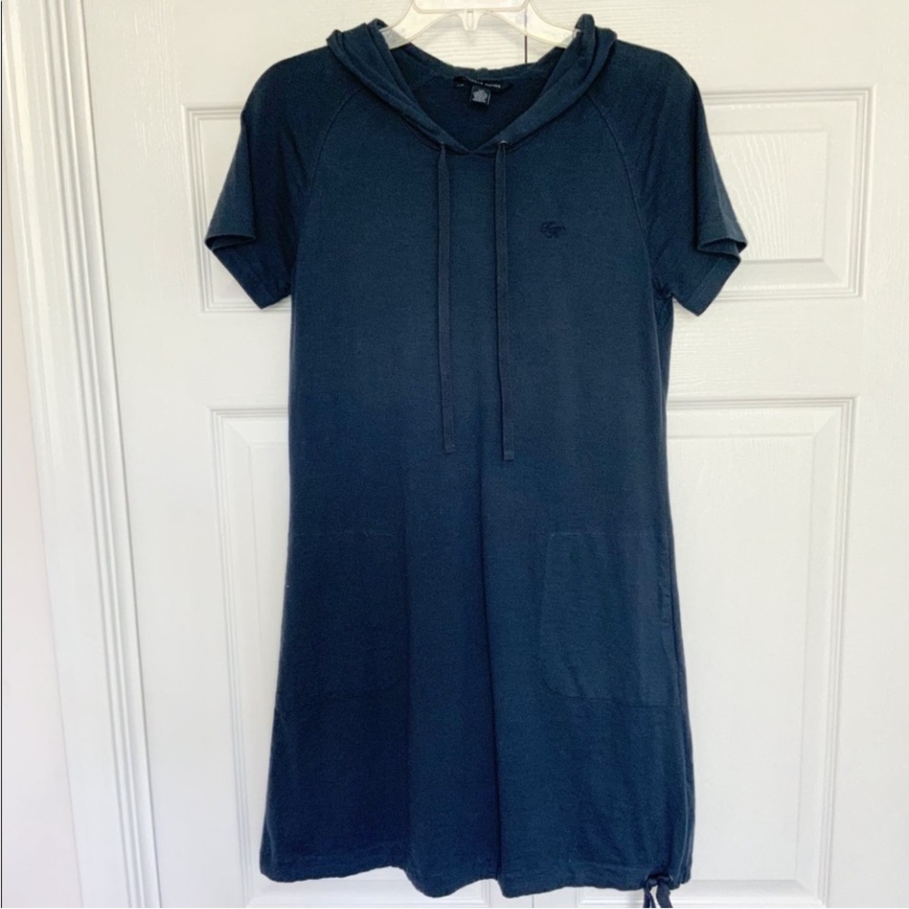 Tommy Hilfiger navy blue cotton mini dress Small